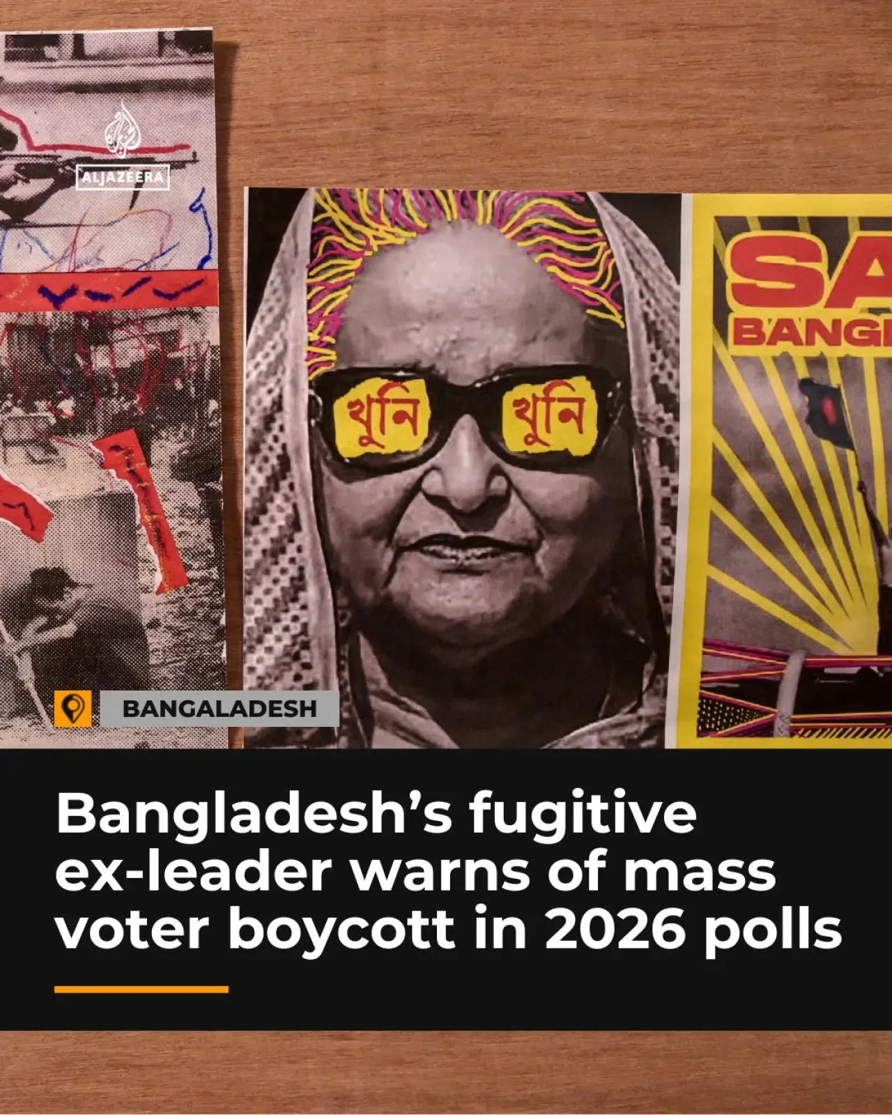 Bangladeş'in Sürgündeki Eski Lideri Hasina, Seçimlerde Dışlanma Uyarısında Bulundu Bangladeş'in Sürgündeki Eski Lideri Hasina, Seçimlerde Dışlanma Uyarısında Bulundu
