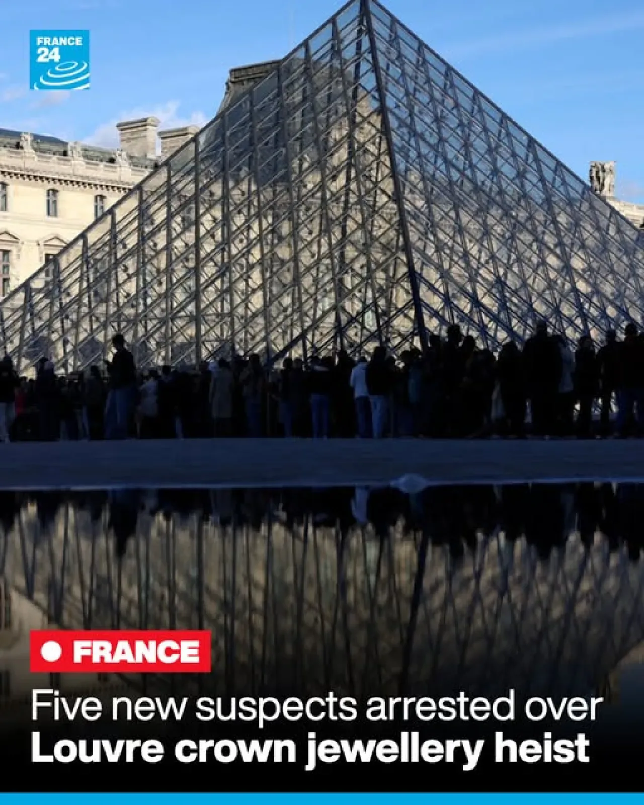 Louvre Müzesi'ndeki 88 Milyon Dolarlık Taç Mücevheri Soygunuyla İlgili Beş Yeni Şüpheli Yakalandı Louvre Müzesi'ndeki 88 Milyon Dolarlık Taç Mücevheri Soygunuyla İlgili Beş Yeni Şüpheli Yakalandı