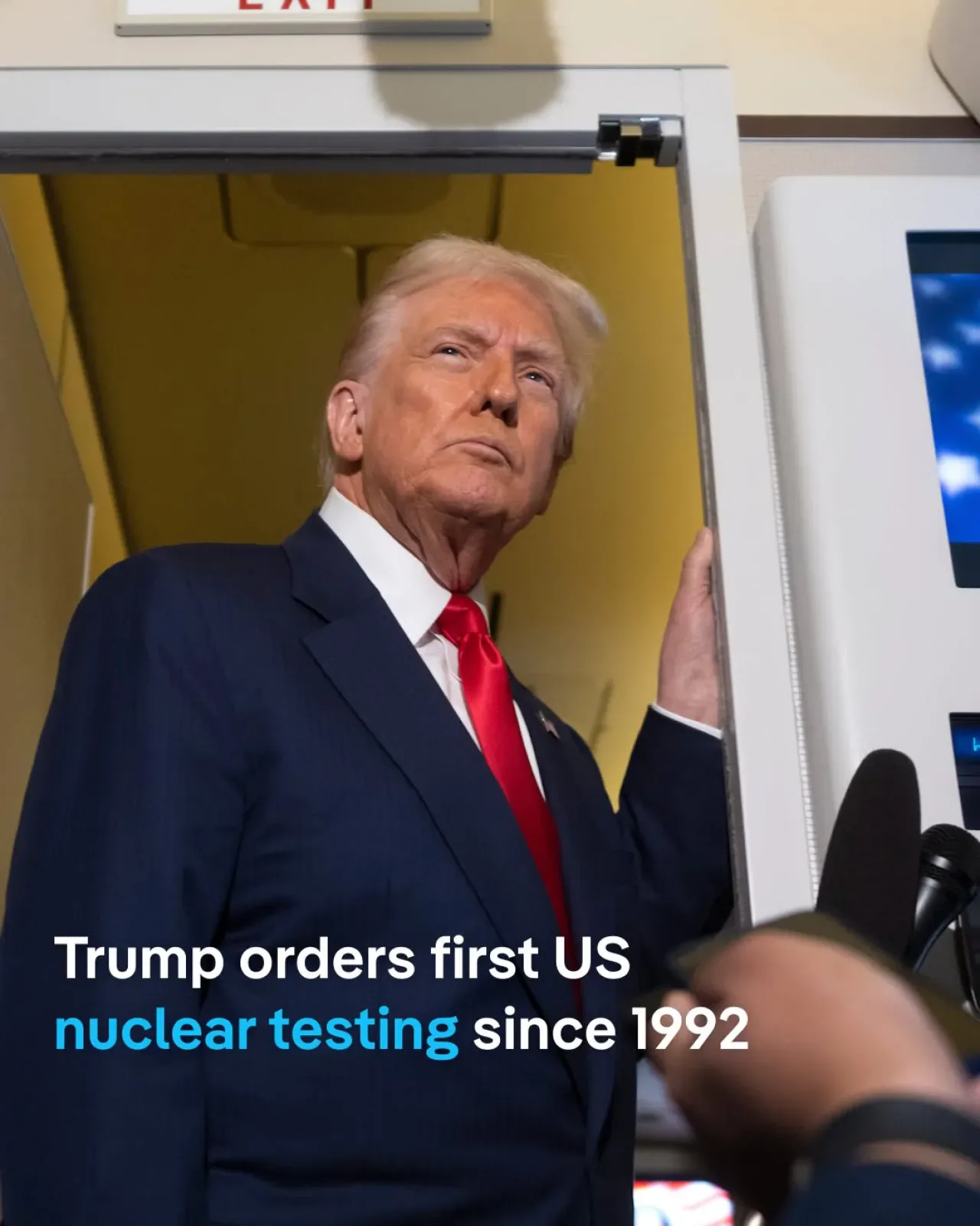 ABD, 28 Yıl Sonra Nükleer Testlere Yeniden Başlıyor: Trump'tan Çarpıcı Emir ABD, 28 Yıl Sonra Nükleer Testlere Yeniden Başlıyor: Trump'tan Çarpıcı Emir