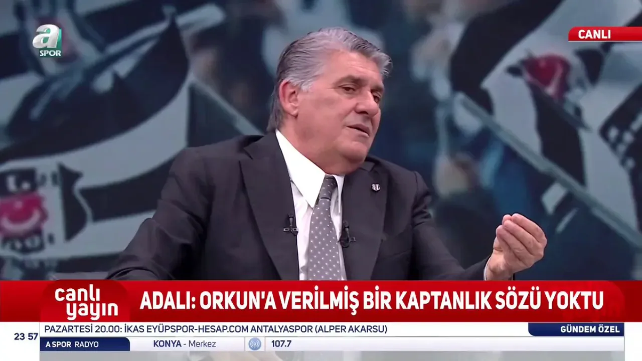 Beşiktaş Başkanı Adalı'dan Necip Uysal Açıklaması: Kaptanlık Olayı Büyütülemez Beşiktaş Başkanı Adalı'dan Necip Uysal Açıklaması: Kaptanlık Olayı Büyütülemez