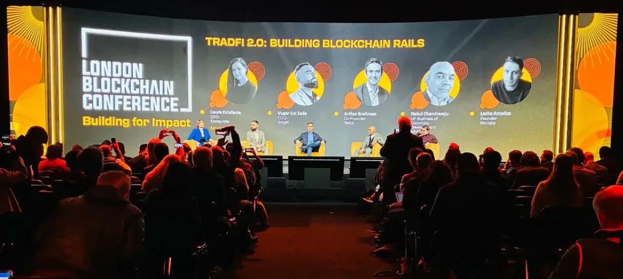 Tezos Ekosistemi, Londra'daki Blockchain Etkinliğinde Geleneksel Finans ve Tokenizasyon Vurgusu Yaptı Tezos Ekosistemi, Londra'daki Blockchain Etkinliğinde Geleneksel Finans ve Tokenizasyon Vurgusu Yaptı