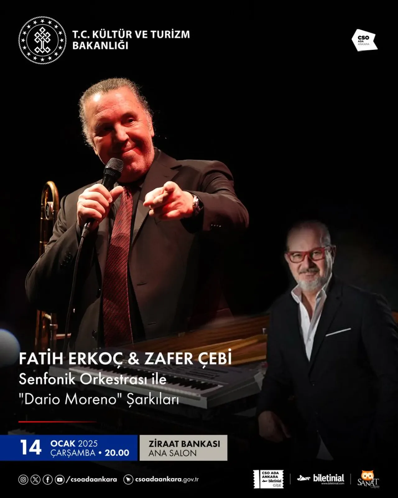 Fatih Erkoç, Ankara'da Dario Moreno Şarkılarıyla Sahne Alacak Fatih Erkoç, Ankara'da Dario Moreno Şarkılarıyla Sahne Alacak
