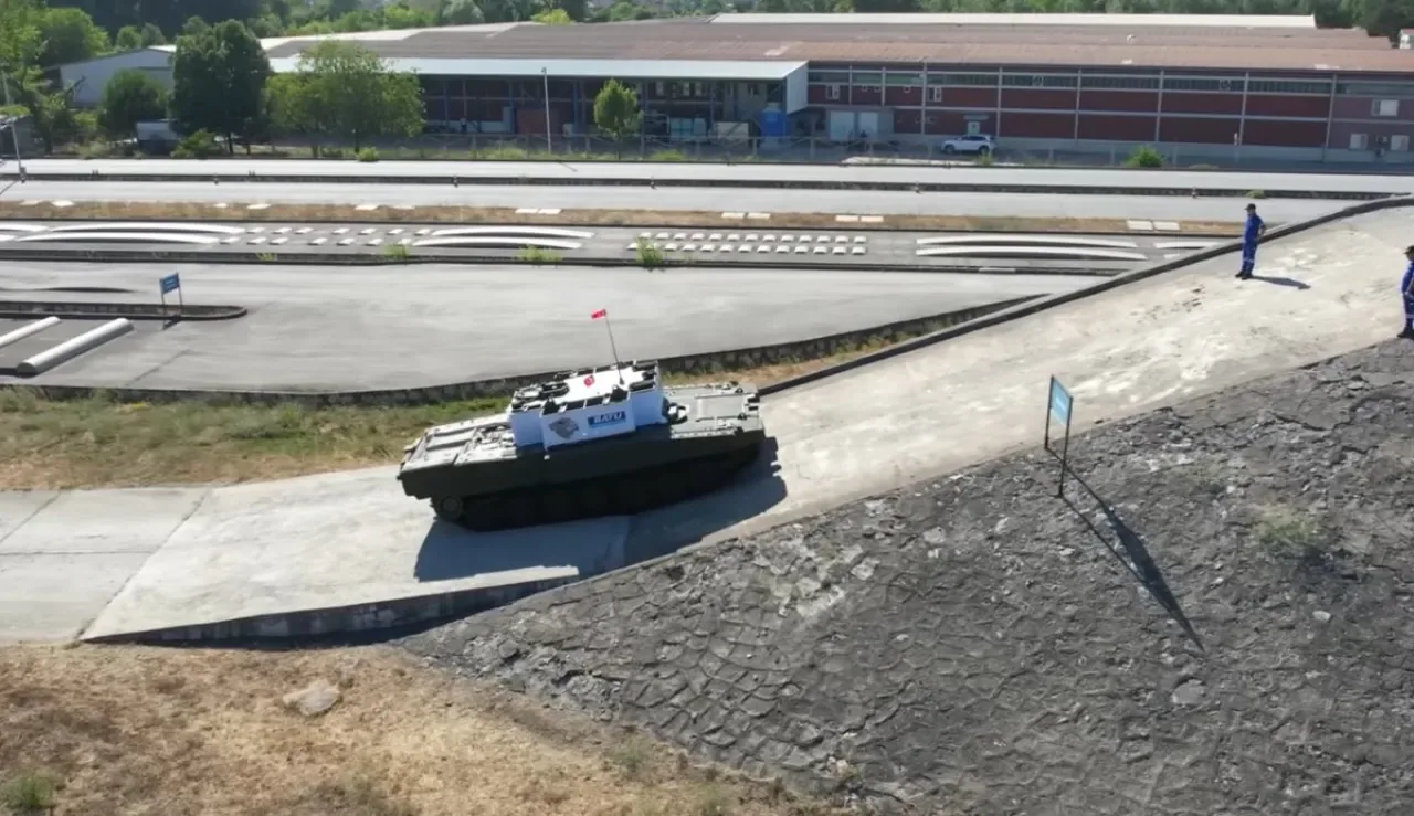 Milli Tank Motoru BATU'nun Testleri ALTAY Şasesi Üzerinde Başladı Milli Tank Motoru BATU'nun Testleri ALTAY Şasesi Üzerinde Başladı
