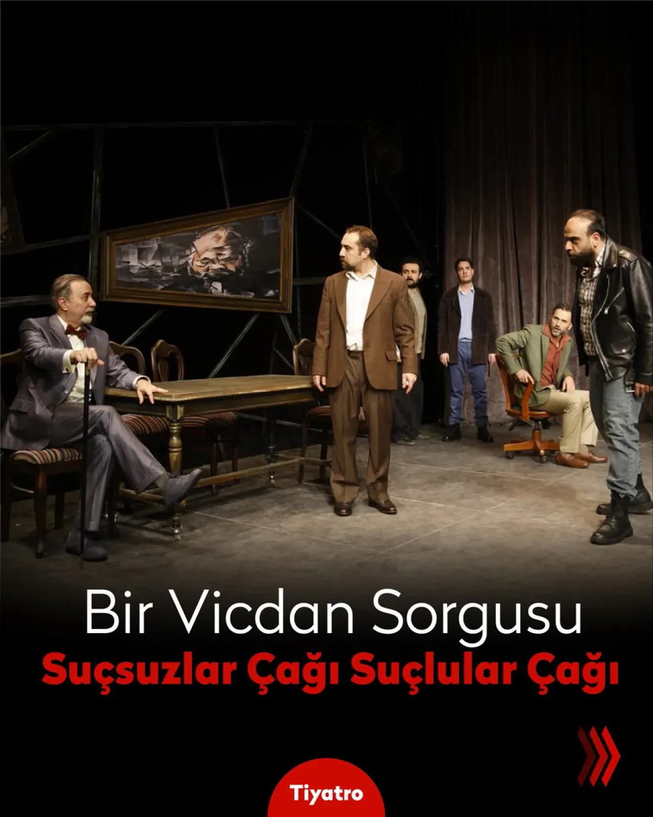 AKM'de Siegfried Lenz'in "Suçsuzlar Çağı Suçlular Çağı" Oyunu Sahnelenecek AKM'de Siegfried Lenz'in "Suçsuzlar Çağı Suçlular Çağı" Oyunu Sahnelenecek