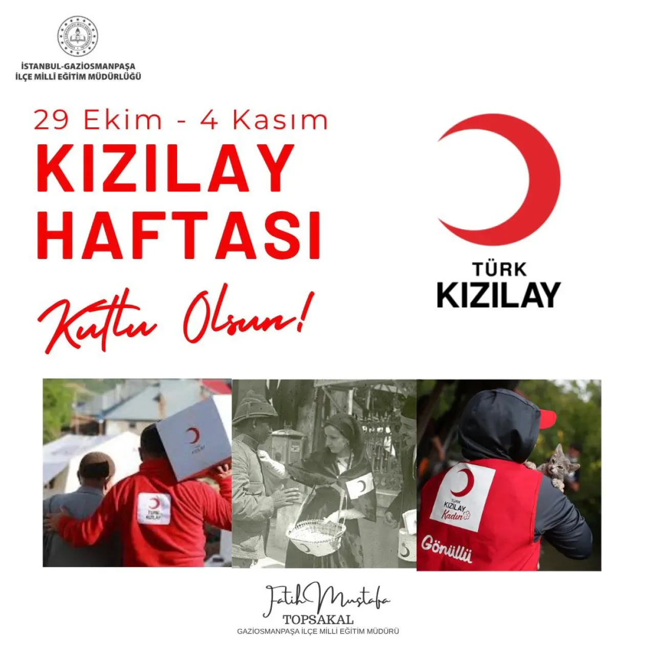 Türk Kızılay Haftası'nda İyilik ve Dayanışma Ruhu Yaşatılıyor Türk Kızılay Haftası'nda İyilik ve Dayanışma Ruhu Yaşatılıyor