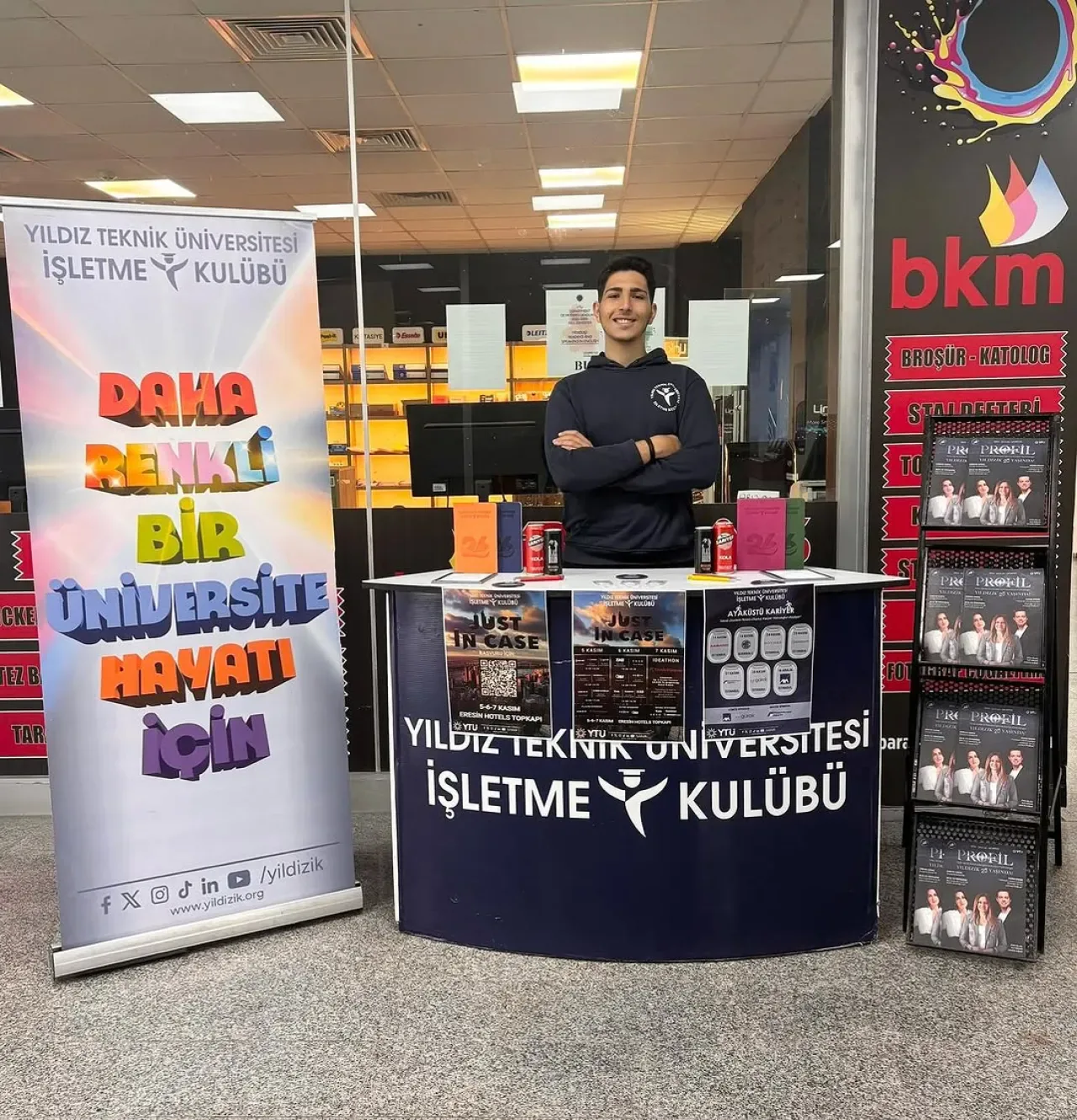 Yıldız İşletme Kulübü Just In Case Etkinliği ile Öğrencilerle Buluşuyor Yıldız İşletme Kulübü Just In Case Etkinliği ile Öğrencilerle Buluşuyor