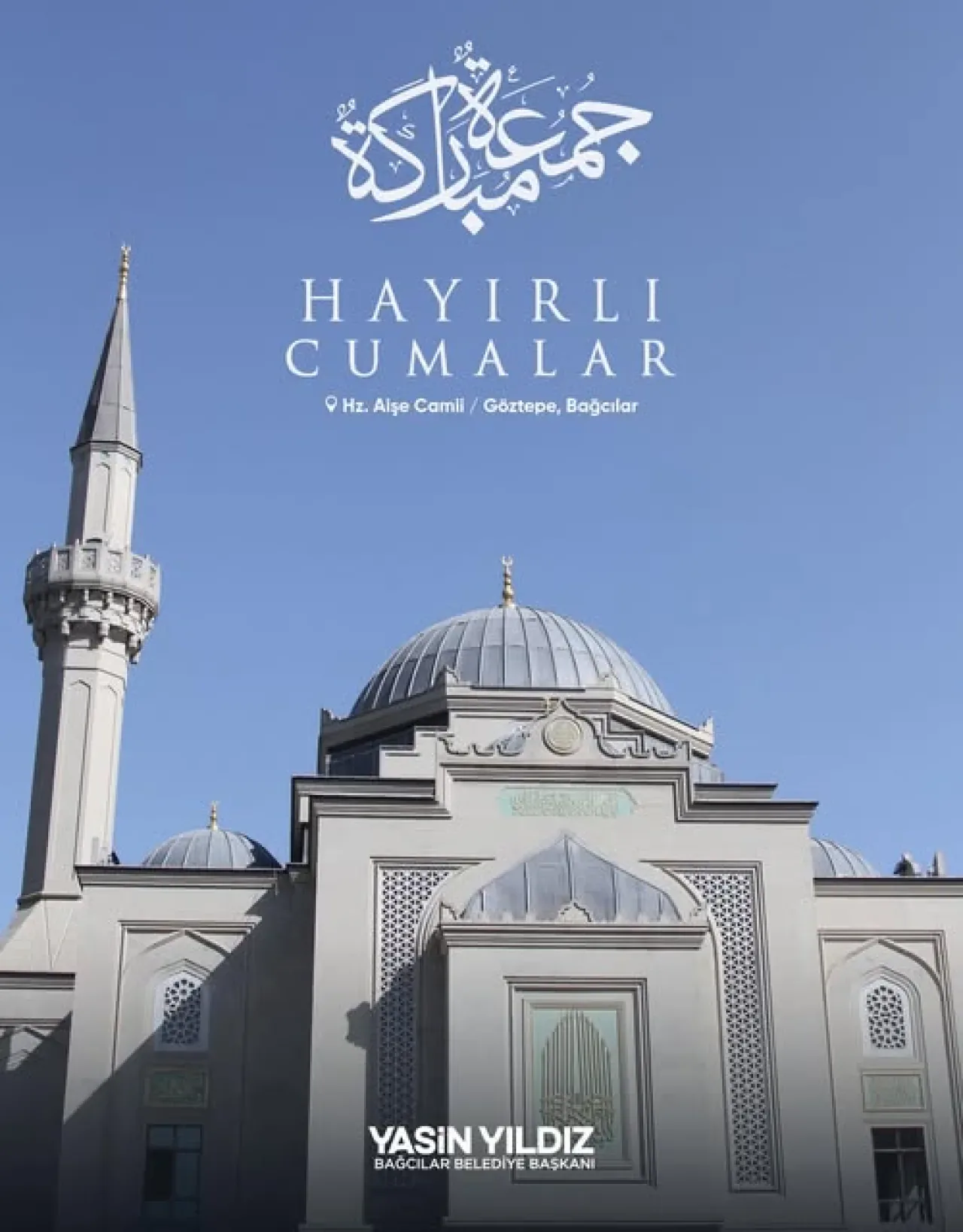 Bağcılar'da Komşulara Hayırlı Cuma Temennisi Bağcılar'da Komşulara Hayırlı Cuma Temennisi
