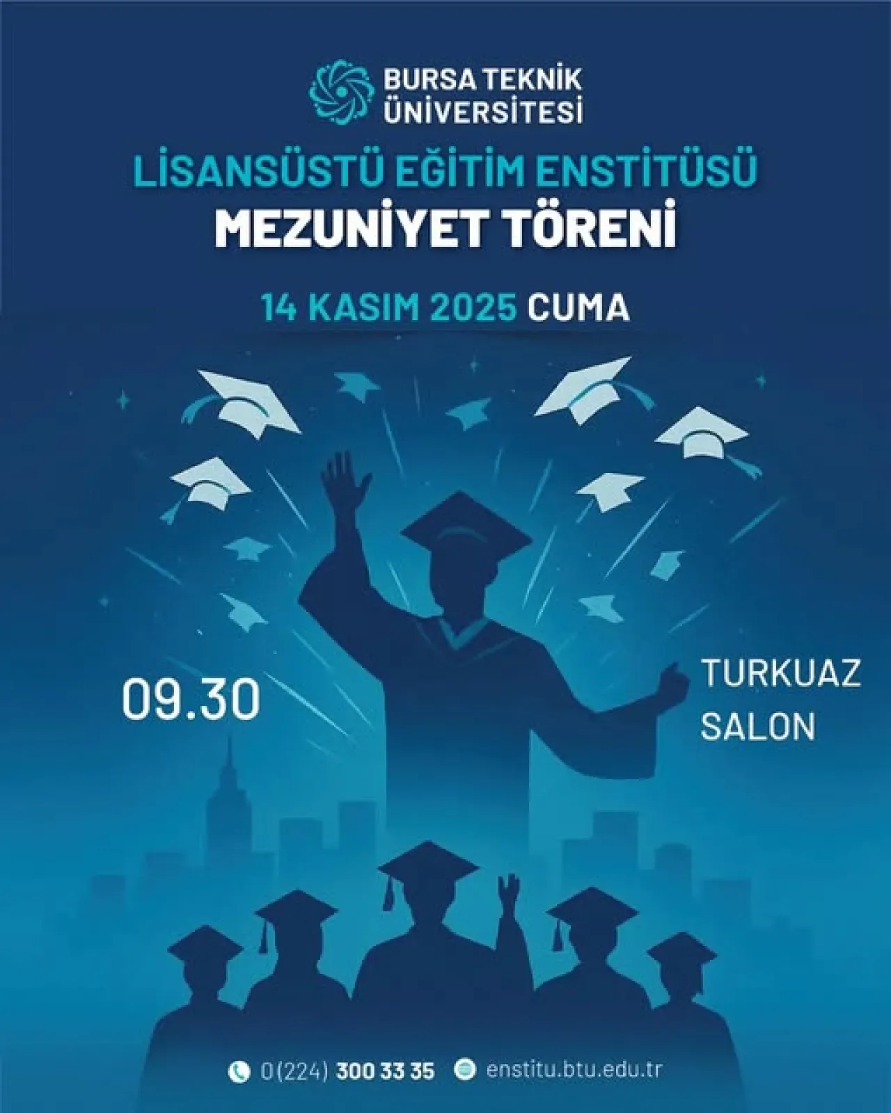 BTÜ'de Akademik Başarılar Taçlanıyor: Lisansüstü Mezuniyet Töreni BTÜ'de Akademik Başarılar Taçlanıyor: Lisansüstü Mezuniyet Töreni