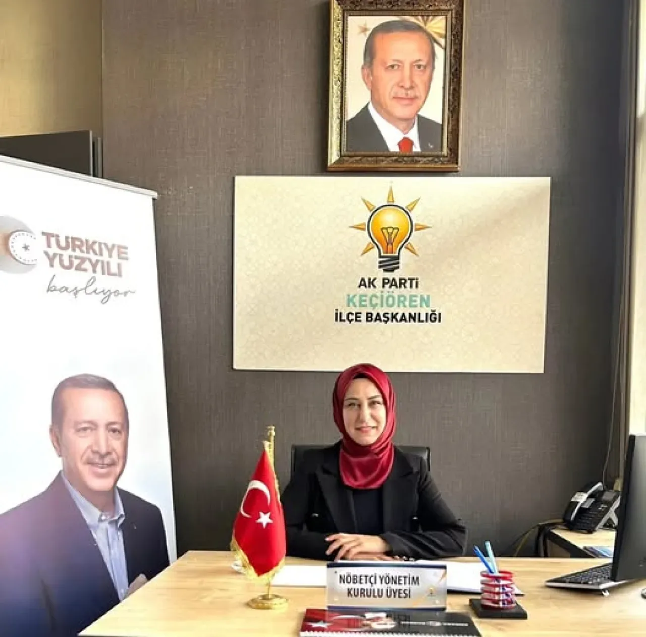AK Parti Keçiören İlçe Başkanı Halkı Teşkilata Davet Etti AK Parti Keçiören İlçe Başkanı Halkı Teşkilata Davet Etti
