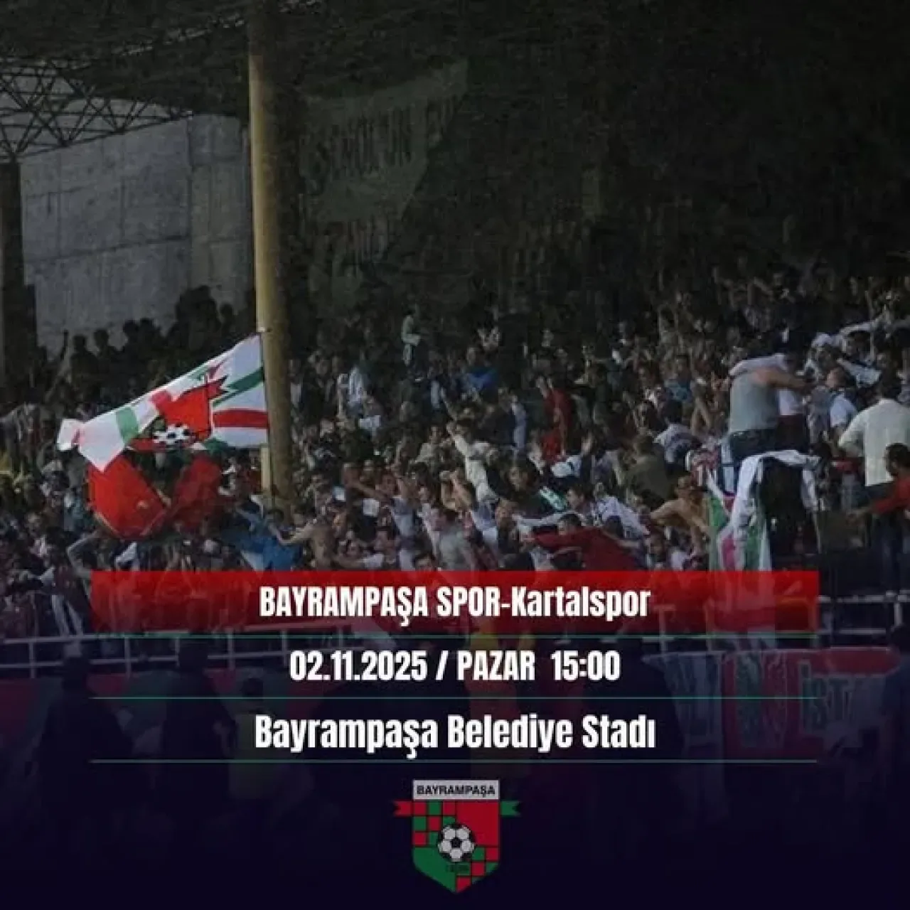 Bayrampaşa Spor, Kartalspor'u Ağırlıyor: Hedef Galibiyet Bayrampaşa Spor, Kartalspor'u Ağırlıyor: Hedef Galibiyet