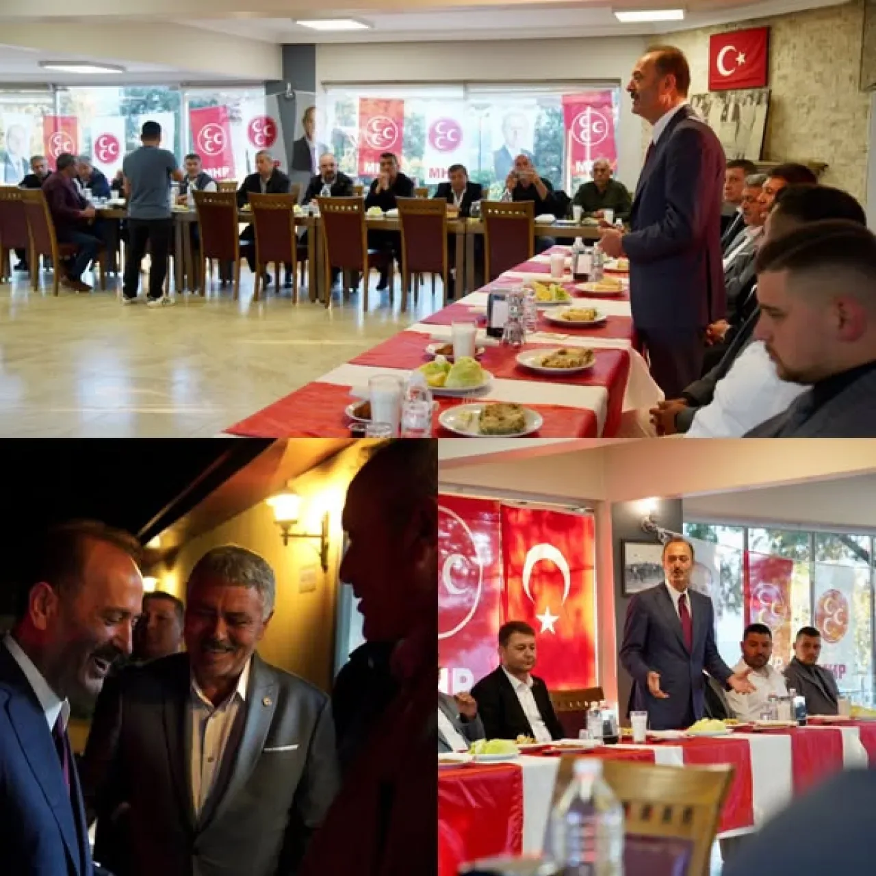 MHP'li Osmanağaoğlu, Beydağ Muhtarları ile Bir Araya Geldi MHP'li Osmanağaoğlu, Beydağ Muhtarları ile Bir Araya Geldi