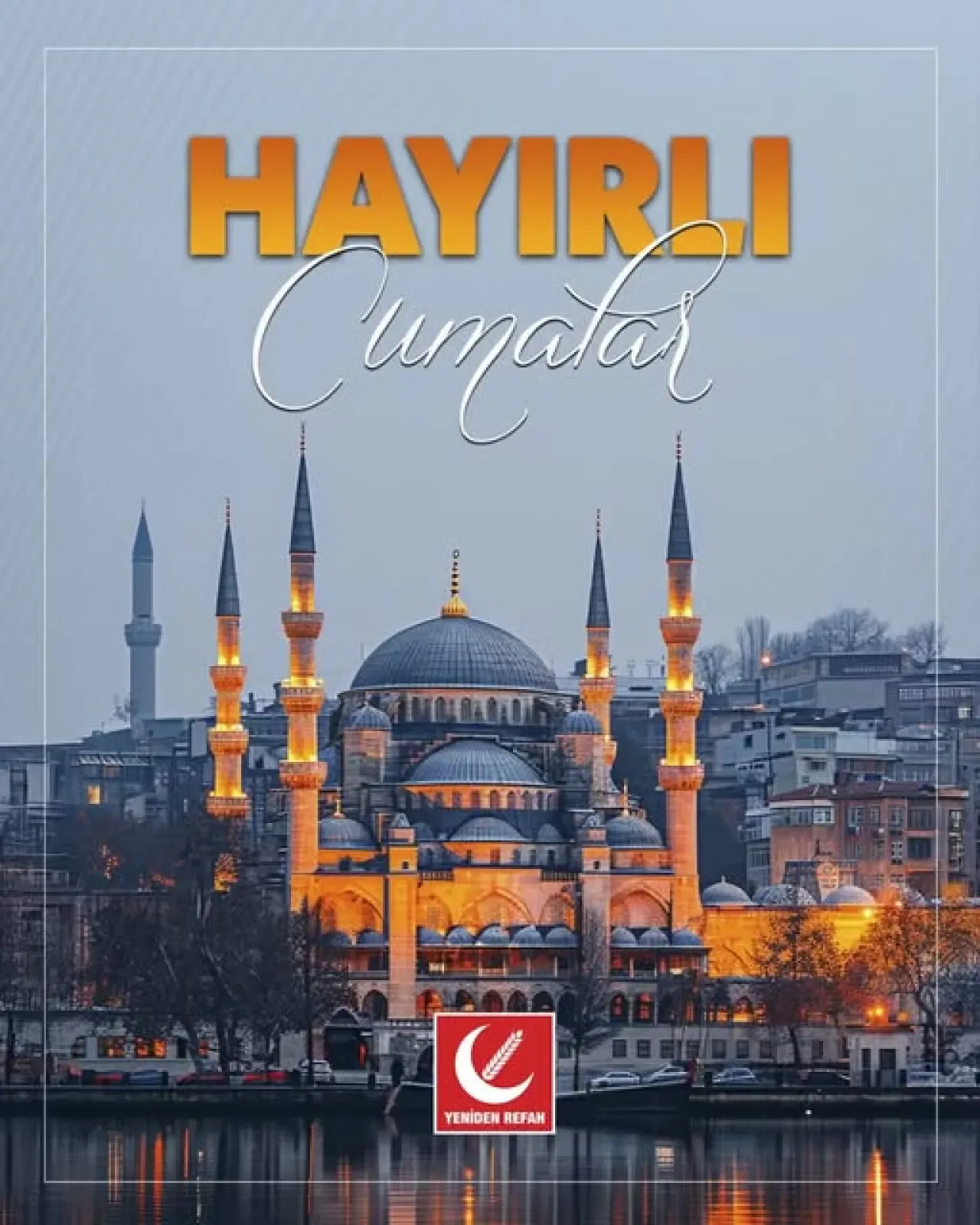 Yeniden Refah Partisi İstanbul İl Başkanlığı'ndan Cuma Mesajı: "Mazlumun Bedduasından Sakının" Yeniden Refah Partisi İstanbul İl Başkanlığı'ndan Cuma Mesajı: "Mazlumun Bedduasından Sakının"