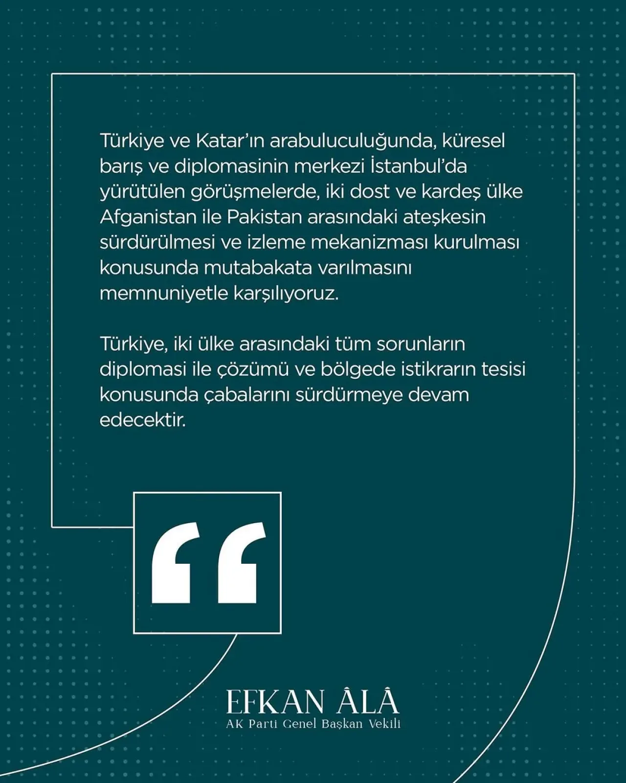 Afganistan ve Pakistan Arasında Ateşkes Devam Ediyor Afganistan ve Pakistan Arasında Ateşkes Devam Ediyor
