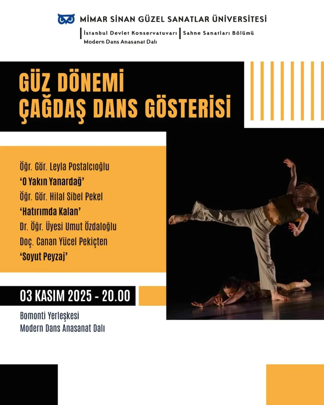 MSGSÜ Modern Dans Gösterisi ile İzleyicileri Büyüleyecek MSGSÜ Modern Dans Gösterisi ile İzleyicileri Büyüleyecek