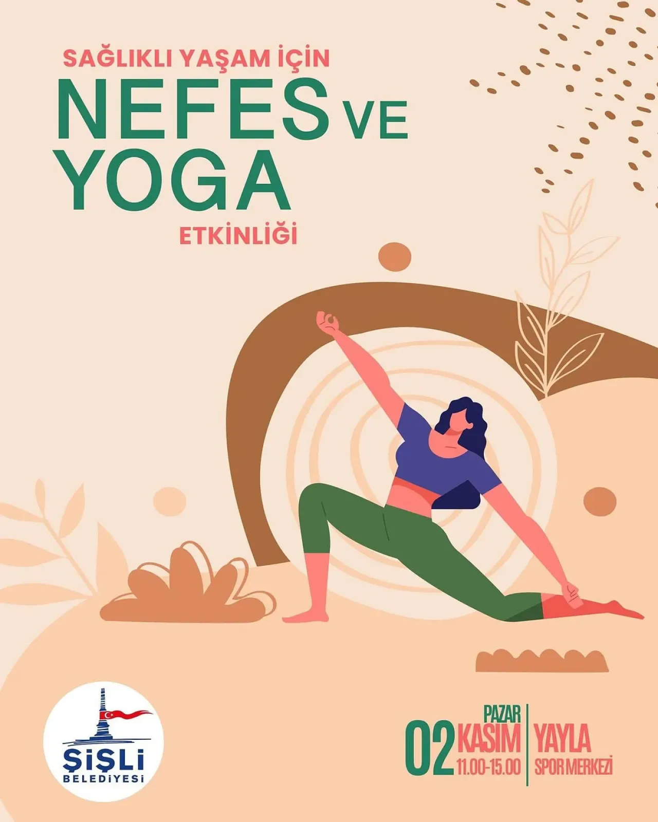 Şişli'de Ücretsiz Nefes ve Yoga Etkinliği Düzenleniyor Şişli'de Ücretsiz Nefes ve Yoga Etkinliği Düzenleniyor