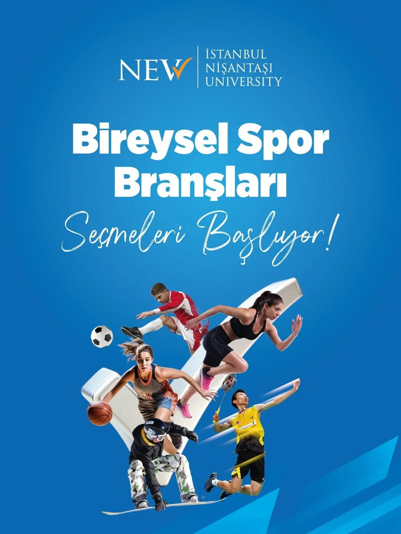 İstanbul Nişantaşı Üniversitesi'nde Spor Takımı Seçmeleri Başladı İstanbul Nişantaşı Üniversitesi'nde Spor Takımı Seçmeleri Başladı