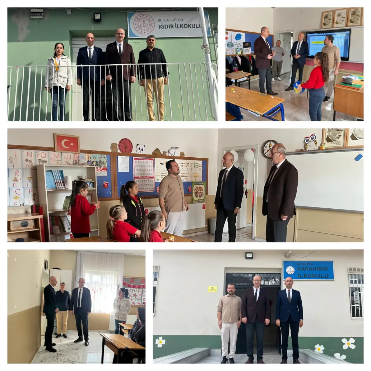 Bursa Gürsu'da İlkokullara Ziyaret: Eğitim Öğretim Çalışmaları Yerinde Değerlendirildi Bursa Gürsu'da İlkokullara Ziyaret: Eğitim Öğretim Çalışmaları Yerinde Değerlendirildi
