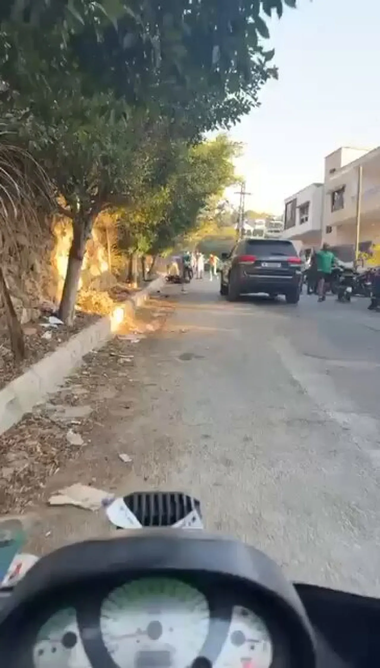 İsrail SİHA'sı Nebatiye'de Motosikleti Vurdu İsrail SİHA'sı Nebatiye'de Motosikleti Vurdu