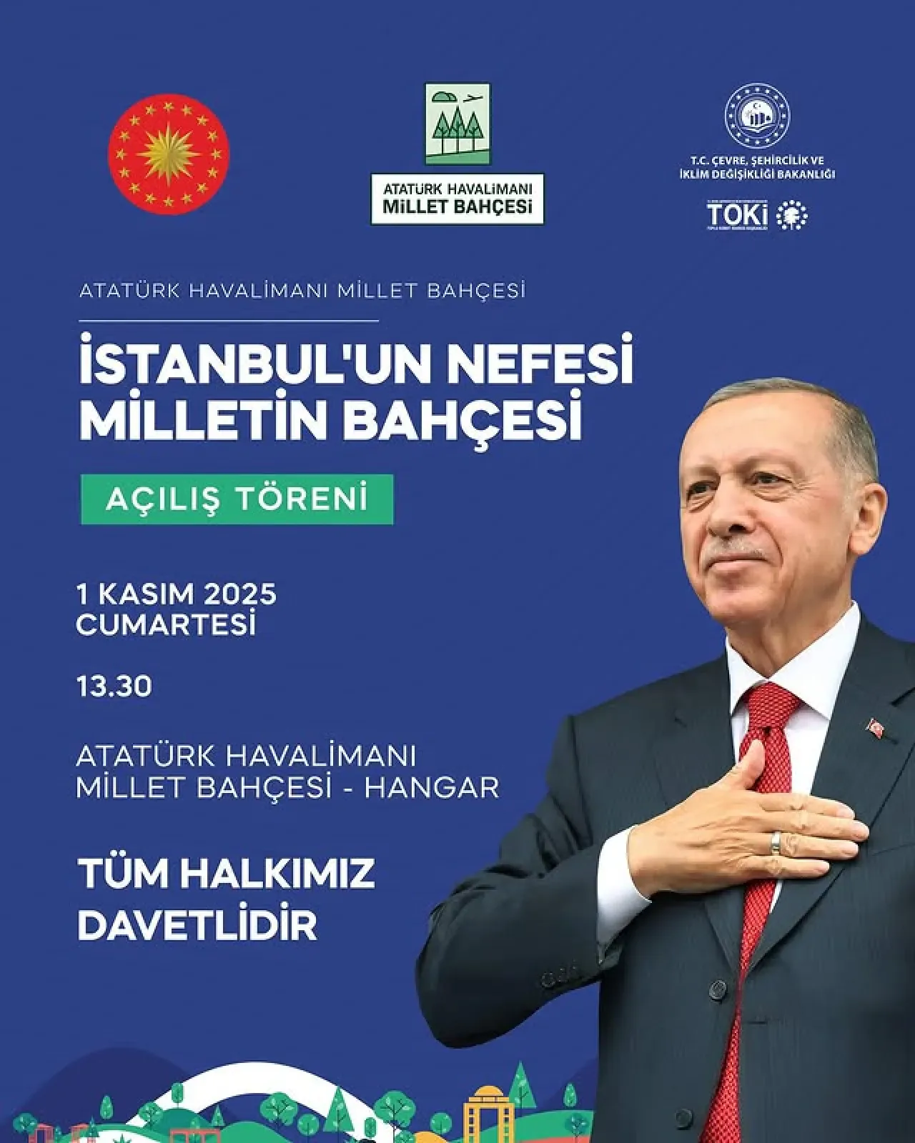 Atatürk Havalimanı Millet Bahçesi, Gençlerle Buluşuyor Atatürk Havalimanı Millet Bahçesi, Gençlerle Buluşuyor