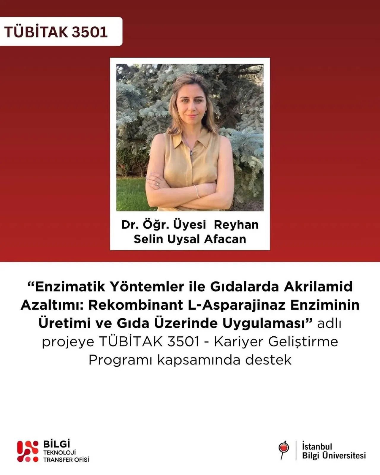 Gıdalardaki Akrilamid Sorununa Biyoteknolojik Çözüm: TÜBİTAK Destekli Proje Gıdalardaki Akrilamid Sorununa Biyoteknolojik Çözüm: TÜBİTAK Destekli Proje