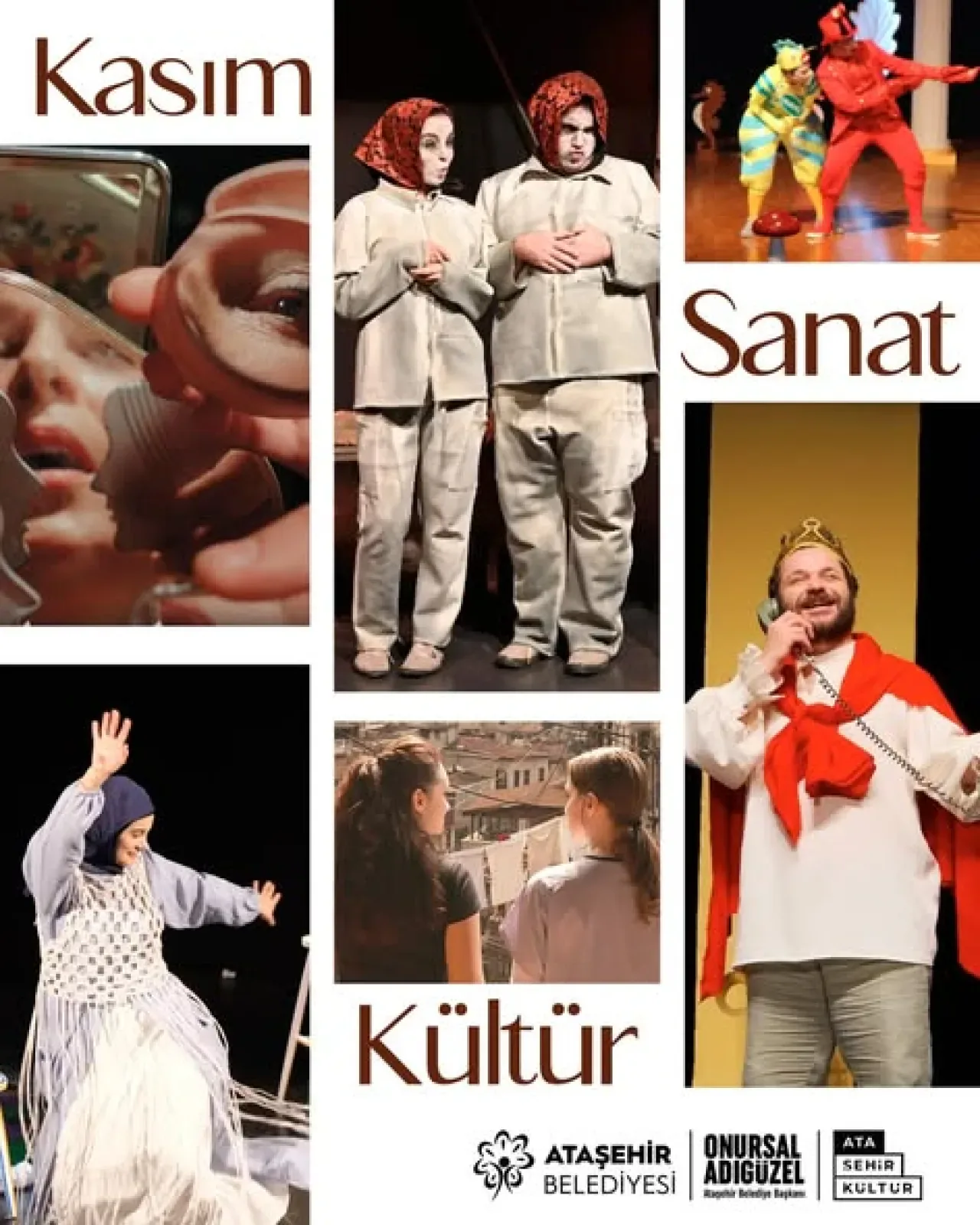 Ataşehir'de Kasım Ayı Sanatla Dopdolu Geçecek Ataşehir'de Kasım Ayı Sanatla Dopdolu Geçecek