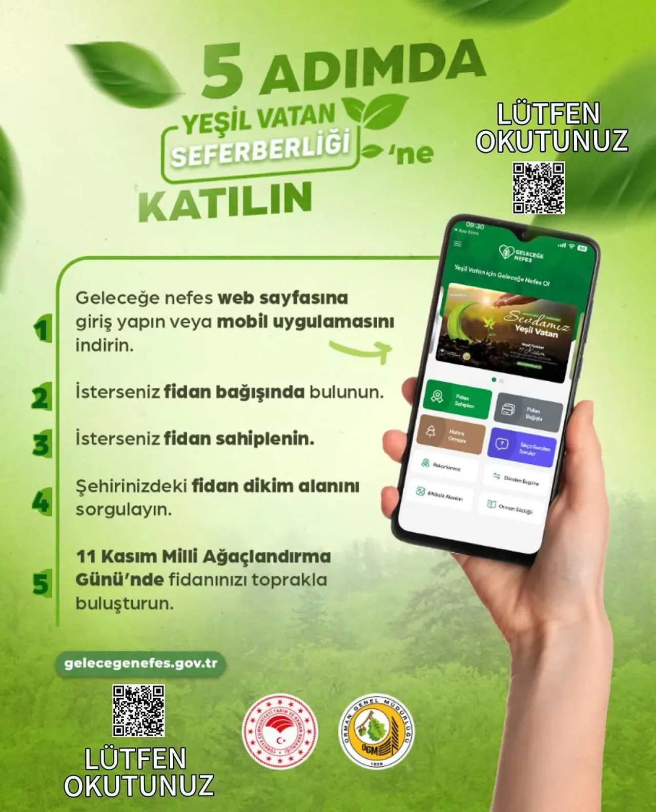 Balıkesir'de Geleceğe Nefes Olmak İçin Fidan Sahiplenme Çağrısı Balıkesir'de Geleceğe Nefes Olmak İçin Fidan Sahiplenme Çağrısı