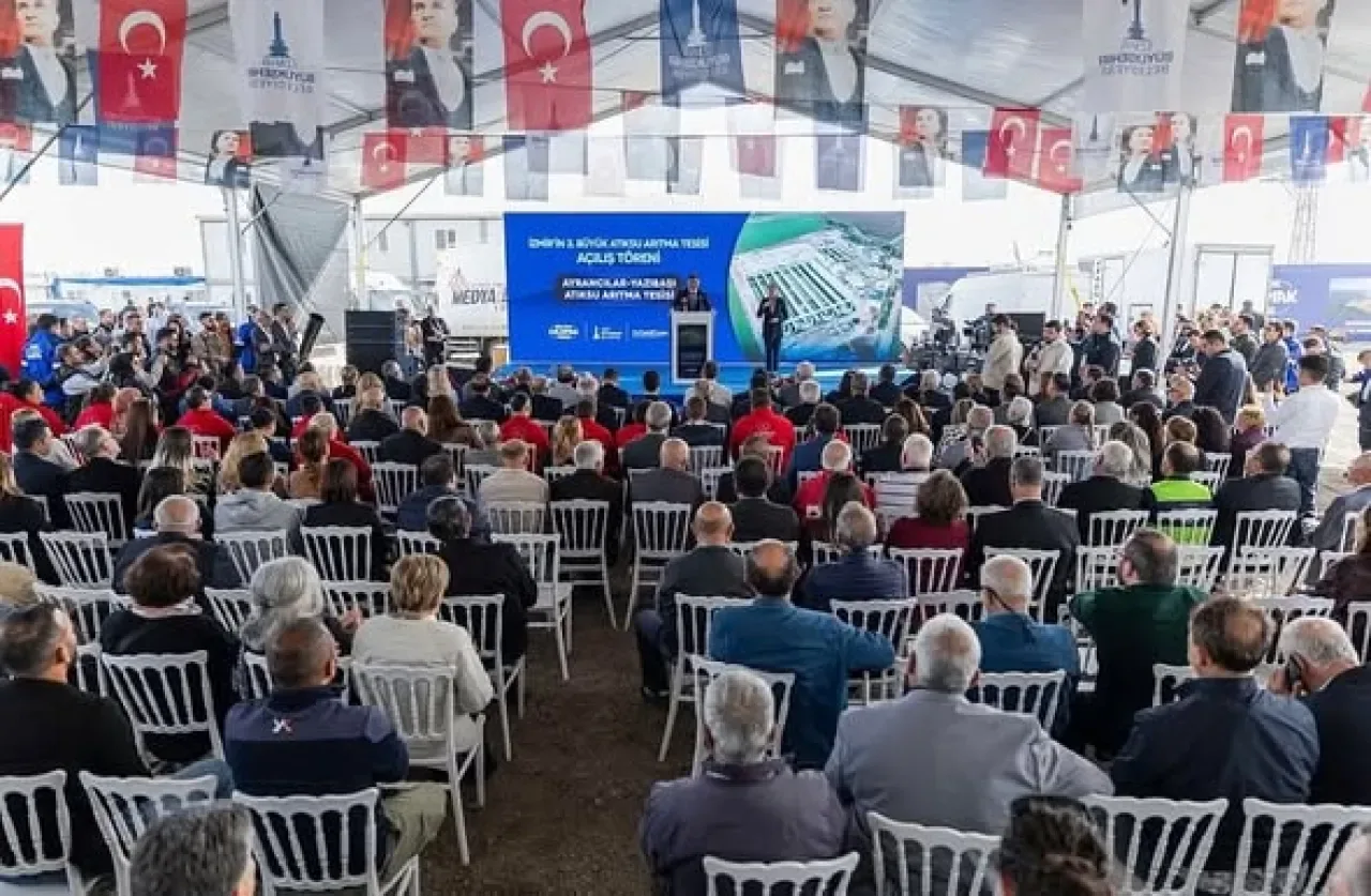 İzmir'de Atık Su Arıtma Tesisi Kapasitesi Üç Katına Çıkarıldı İzmir'de Atık Su Arıtma Tesisi Kapasitesi Üç Katına Çıkarıldı