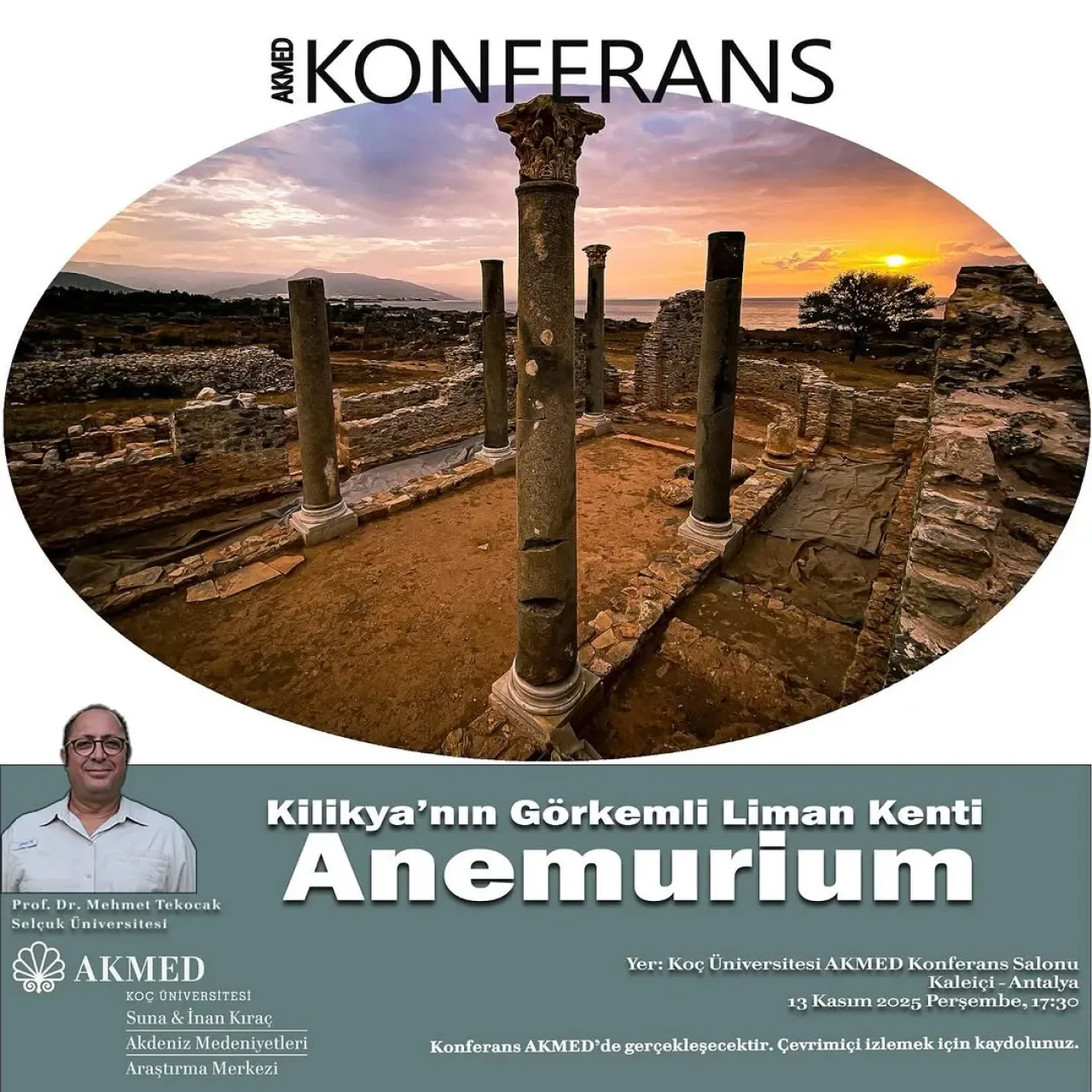 Anemurium Antik Kenti'nin Gizemleri Konferansla Aydınlanıyor Anemurium Antik Kenti'nin Gizemleri Konferansla Aydınlanıyor
