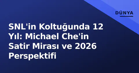 SNL'in Koltuğunda 12 Yıl: Michael Che'in Satir Mirası ve 2026 Perspektifi