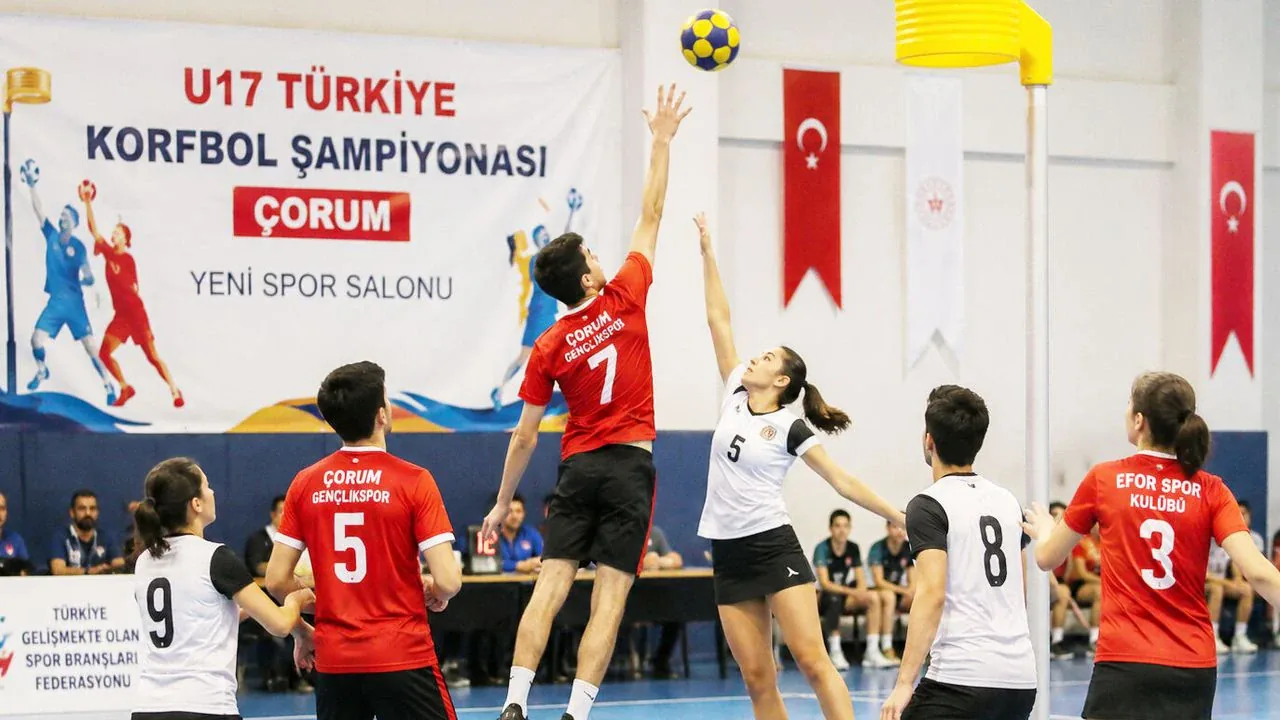 Korfbol Heyecanı Çorum'da Başladı: U17 Türkiye Şampiyonası Start Aldı Korfbol Heyecanı Çorum'da Başladı: U17 Türkiye Şampiyonası Start Aldı