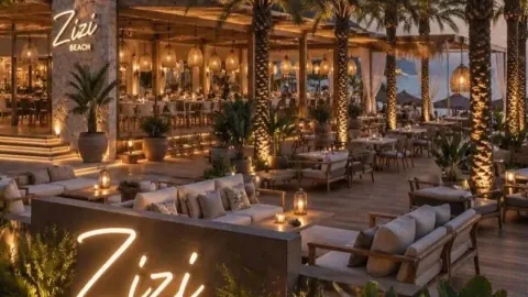 Alanya Kleopatra Plajı'nda Zizi Beach Club Restaurant Dönemi Başlıyor