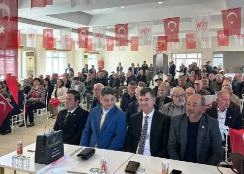 YENİ Parti Edirne adayı Üzmen İpsala'da teşkilatla buluştu, 18 Ekim ön seçimi hedefliyor