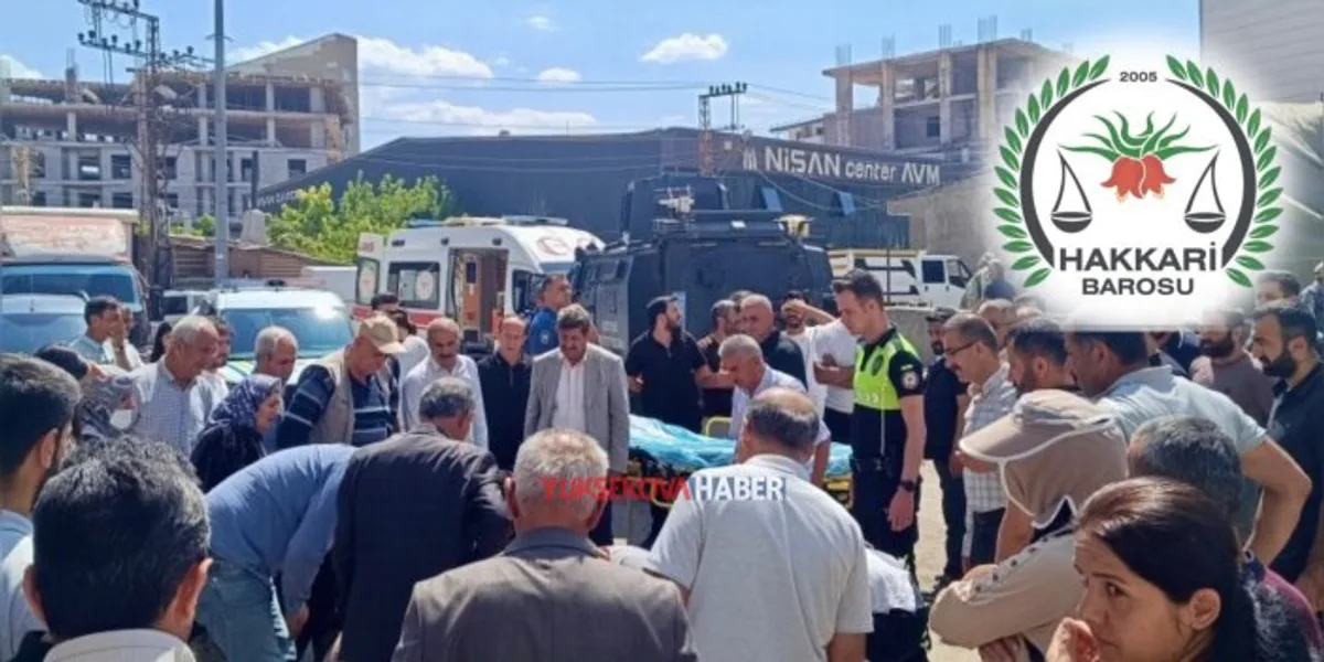 Hakkari Barosu'ndan Yüksekova'daki Zırhlı Araç Kazası İçin Açıklama Hakkari Barosu'ndan Yüksekova'daki Zırhlı Araç Kazası İçin Açıklama