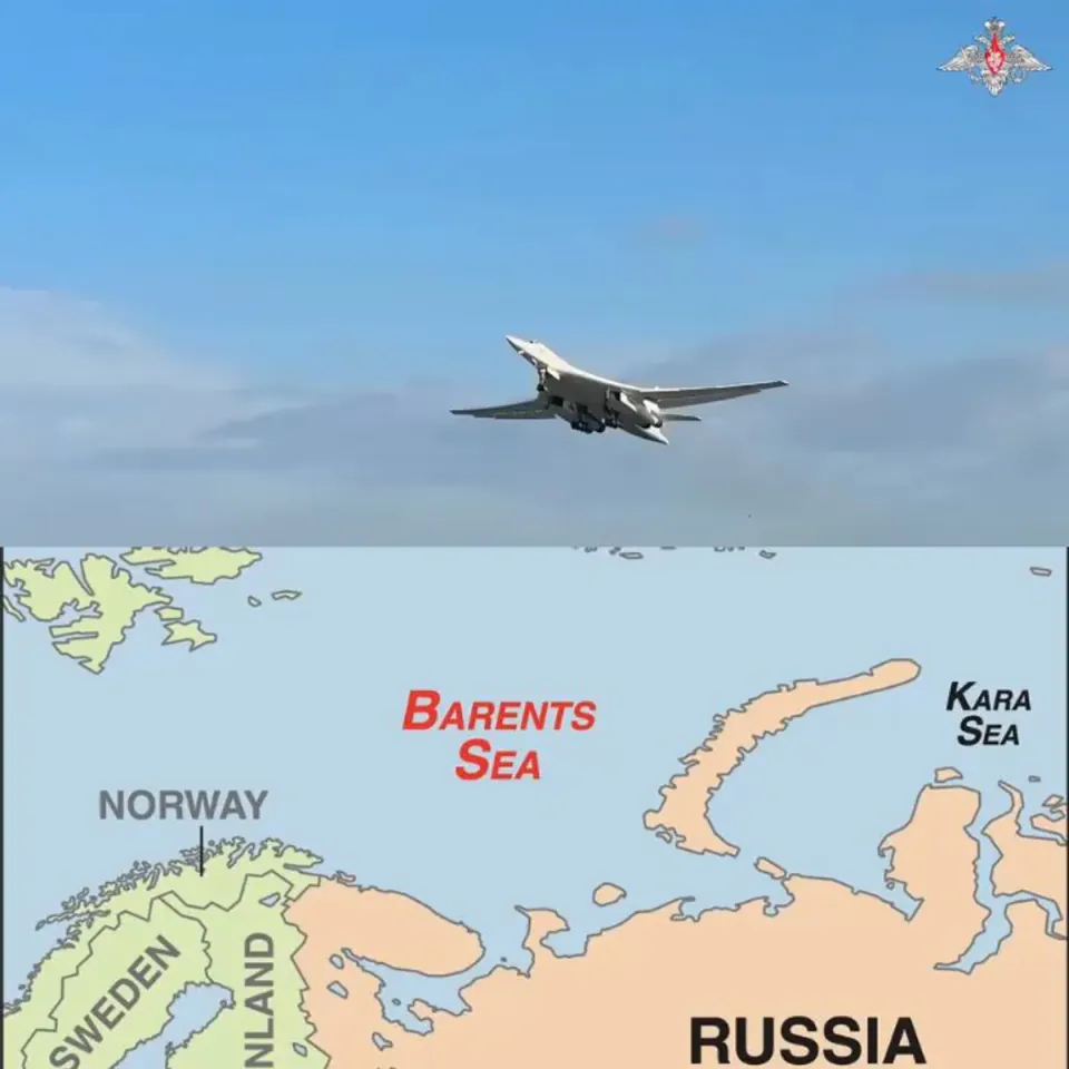 Rusya Barents Denizi'nde Stratejik Bombardıman Tatbikatı Yaptı görseli