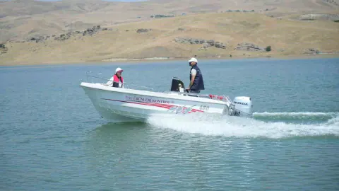 Muş'ta Av Yasağı Döneminde Tekne Destekli Denetimler Sıkılaştırıldı