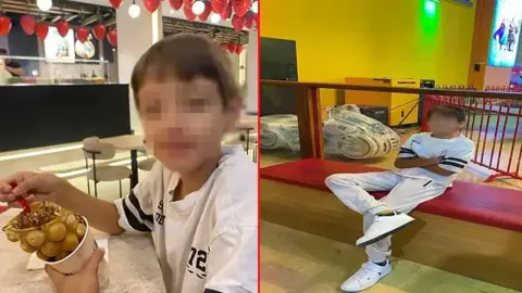 İnegöl'de kaybolan 10 yaşındaki Kerim 9 saat sonra oyun oynarken bulundu
