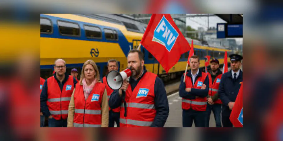 Avrupa'da Demiryolu Krizi: Hollanda ve Belçika'da Tren Grevleri görseli