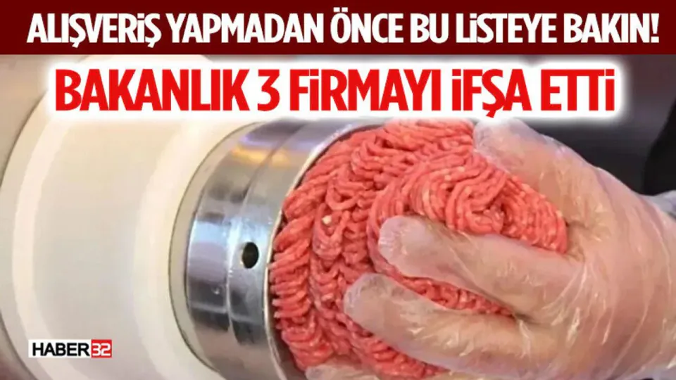 Tarım ve Orman Bakanlığı'ndan Mersin'de Gıda İfşası: 3 Firma Listeye Girdi görseli