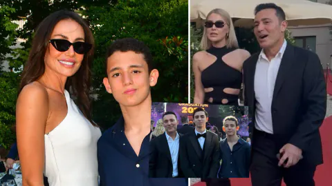 Mustafa Sandal ve Emina Jahovic'in oğlu Yaman mezun oldu: Törende gergin anlar
