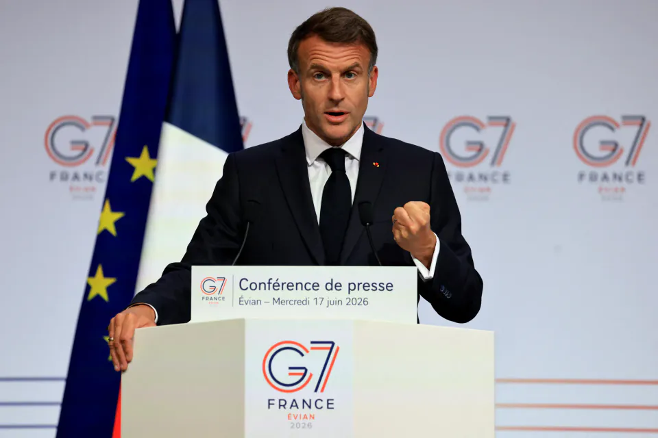 Macron G7 Zirvesi sonrası konuştu: 'Ciddi görüş ayrılıkları var' görseli