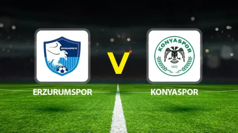 Erzurumspor - Konyaspor: Dib çarpışmasında saat 17.00'da tarih Yeşil-Beyazlı lehine