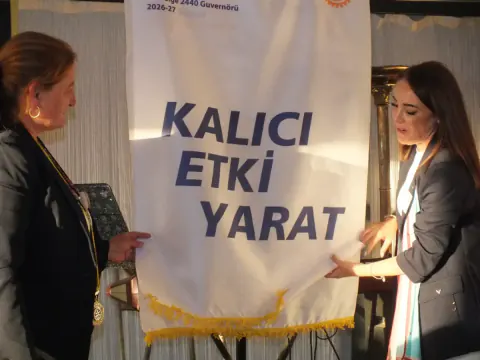 Bandırma Rotary Kulübü'nde Yeni Dönem: Başkan Doç. Dr. Perihan Erkan Alkan