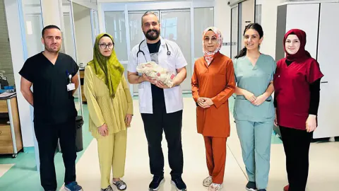 Batman'da Mucize Kurtuluş: 1.100 Gram Doğan Bebek Gökmen Taburcu Oldu