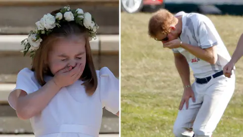 Kraliyet Ailesi'nin Kameralara Yansıyan En Doğal Anları: Prens Harry ve Kate