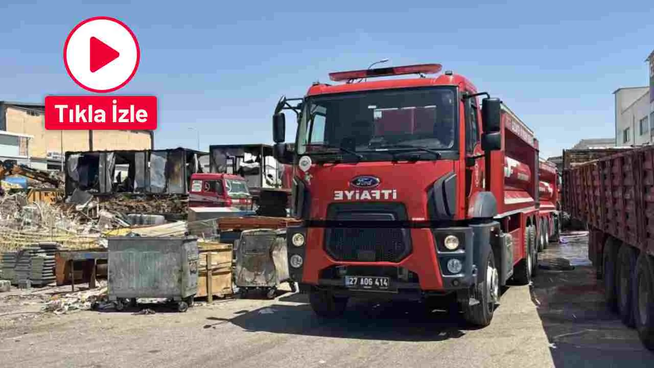 Gaziantep'te İş Yerinde Korkutan Yangın: Ekipler Müdahale Etti Gaziantep'te İş Yerinde Korkutan Yangın: Ekipler Müdahale Etti