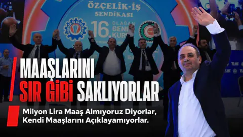 Özçelik İş Sendikası'ndan Milyonluk Maaş İddialarına 'Sahte Bordro' Savunması