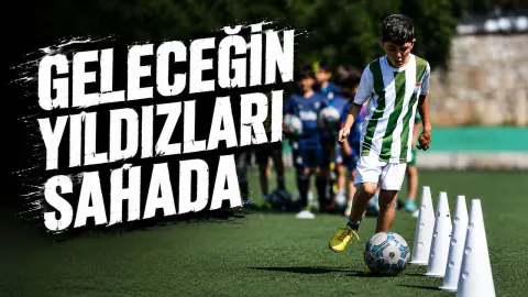 Kırşehir Yaz Spor Okulları'nda Futbol Çalışmaları Aralıksız Sürüyor