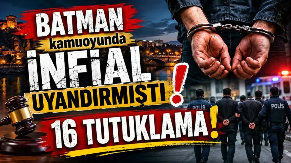 Batman'daki Özel Bakım Merkezinde Skandal: 16 Kişi Tutuklandı görseli