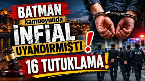 Batman'daki Özel Bakım Merkezinde Skandal: 16 Kişi Tutuklandı