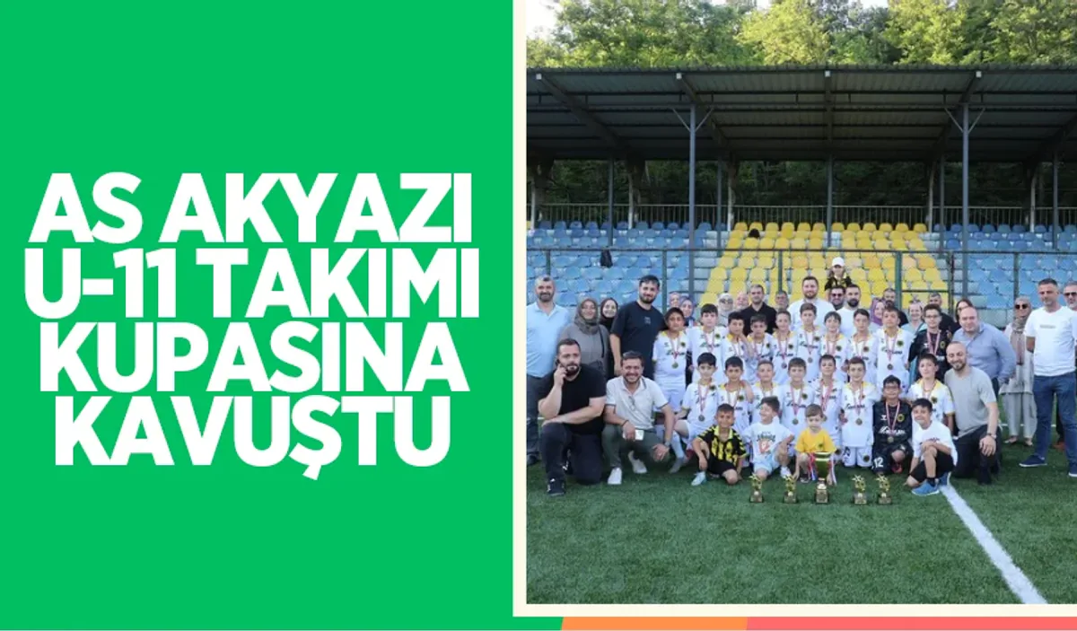 As Akyazıspor U-11'den Tarihi Başarı: 9 Maçta 9 Galibiyetle Şampiyon! As Akyazıspor U-11'den Tarihi Başarı: 9 Maçta 9 Galibiyetle Şampiyon!